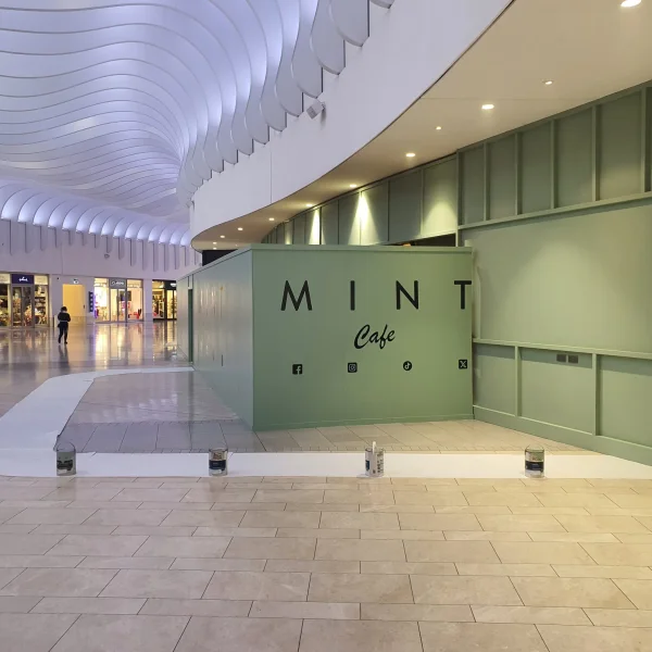 Mint Cafe O2 Arena Project