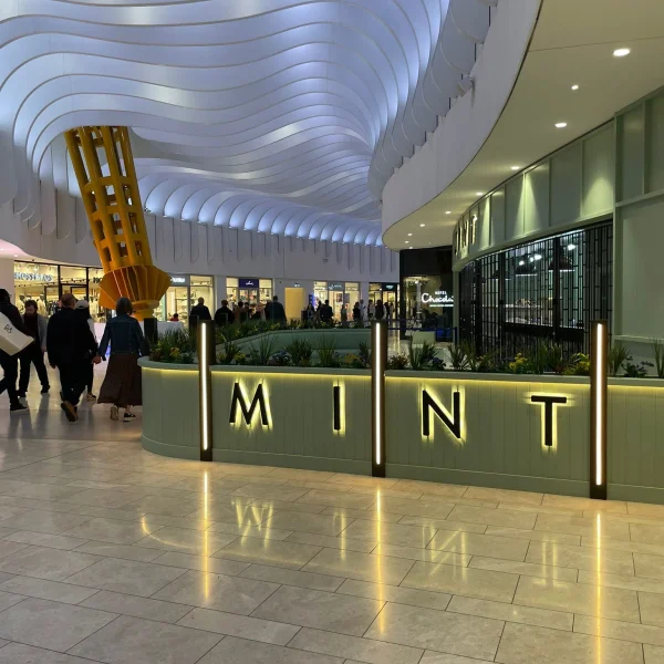 Mint Cafe O2 Arena Project