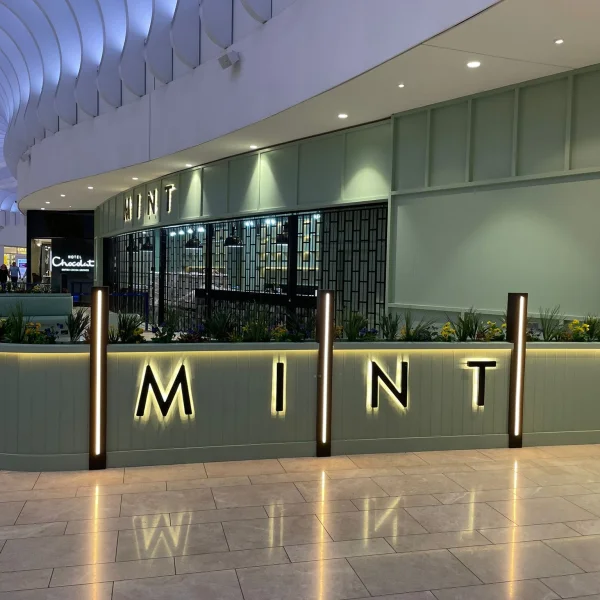 Mint Cafe O2 Arena Project