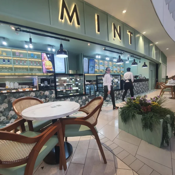 Mint Cafe O2 Arena Project